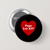 Paus Leo XIV 2 Ronde Button 5,7 Cm (Voorkant /achterkant)
