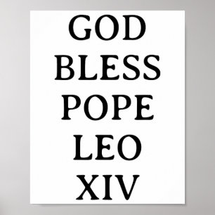 Paus Leo XIV 3 Poster