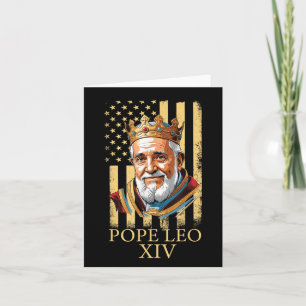 Paus Leo XIV, Amerikaanse vlag 2025 Vaticaan Leo X Kaart