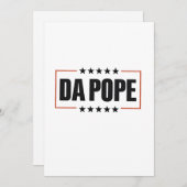 Paus Leo XIV Christelijke Kerk Da Pope Feestdagenkaart (Voorkant / Achterkant)