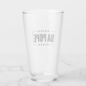 Paus Leo XIV Christelijke Kerk Da Pope Glas (Achterkant)