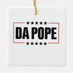 Paus Leo XIV Christelijke Kerk Da Pope Keramisch Ornament