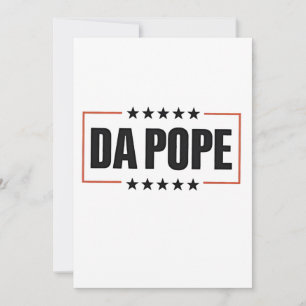 Paus Leo XIV Christelijke Kerk Da Pope Save The Date