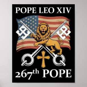 Paus Leo XIV - De 267ste paus van het Vaticaan Poster