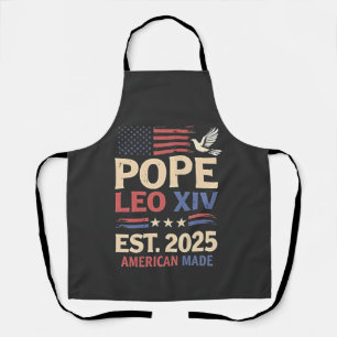 Paus Leo XIV est. 2025 4 juli VS Vlag Schort