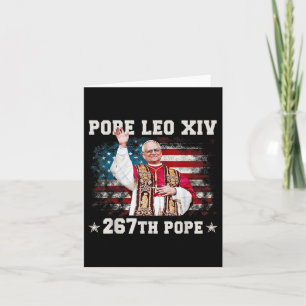 Paus Leo XIV - God zegene Paus Leo XIV 267e Paus Kaart