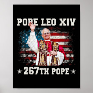 Paus Leo XIV - God zegene Paus Leo XIV 267e Paus Poster
