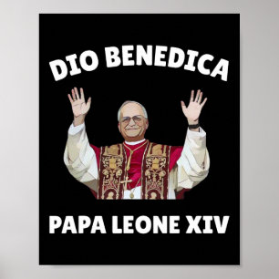 Paus Leo XIV - God zegene Paus Leo XIV Poster
