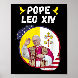Paus Leo XIV, Habemus Papam, katholiek Poster