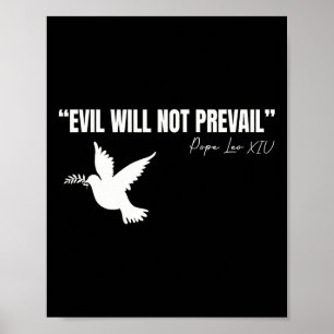 Paus Leo XIV: Het kwaad zal niet zegevieren Poster
