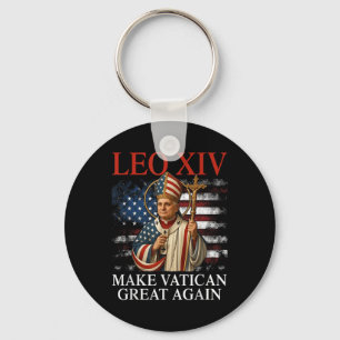 Paus Leo XIV maakt Vaticaan weer groot Katholiek Sleutelhanger