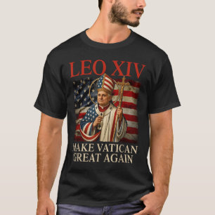 Paus Leo XIV maakt Vaticaan weer groot Katholiek T-shirt