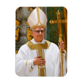 Paus Leo XIV Mis Sixtijnse Kapel Magneet (Verticaal)