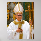 Paus Leo XIV Mis Sixtijnse Kapel Poster (Voorkant)