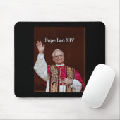 Paus Leo XIV Muismat (Met muis)