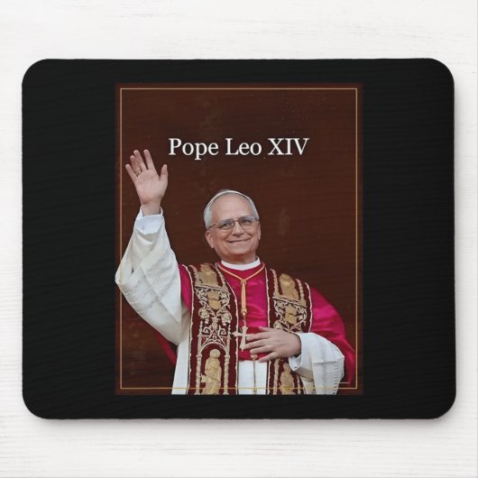 Paus Leo XIV Muismat (Voorkant)