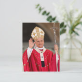 Paus Leo XIV Pinksterzondag 2025 Briefkaart (Staand voorkant)