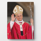 Paus Leo XIV Pinksterzondag 2025 Fotoplaat (voorkant)