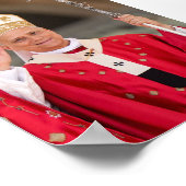 Paus Leo XIV Pinksterzondag 2025 Poster (Hoek)