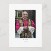 Paus Leo XIV Robert Francis Prevost Briefkaart (Voorkant)