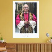 Paus Leo XIV Robert Francis Prevost Canvas Afdruk (Insitu (Woonkamer))