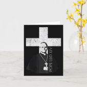 Paus Leo XIV Robert Francis Prevost Kaart (Gele Bloem)