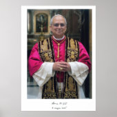 Paus Leo XIV Robert Francis Prevost Poster (Voorkant)