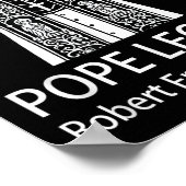 Paus Leo XIV Robert Francis Prevost Poster (Hoek)