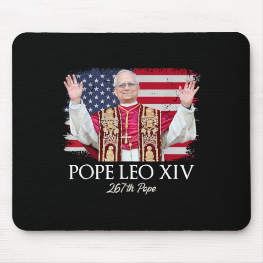 Paus Leo XIV Robert Franciscus heeft de eerste Ame Muismat (Voorkant)