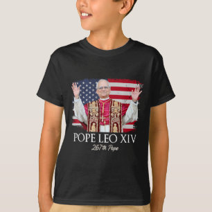 Paus Leo XIV Robert Franciscus heeft de eerste Ame T-shirt