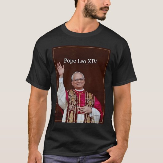 Paus Leo XIV T-shirt (Voorkant)
