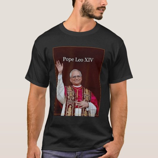 Paus Leo XIV T-shirt (Voorkant)