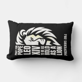 PAUS LEO XIV Vette Leeuw Katholiek Gebed Kussen