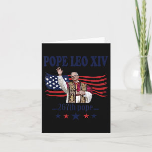 Paus Leo XIV Vlag 267ste Paus Leo XIV Grappig Vere Kaart