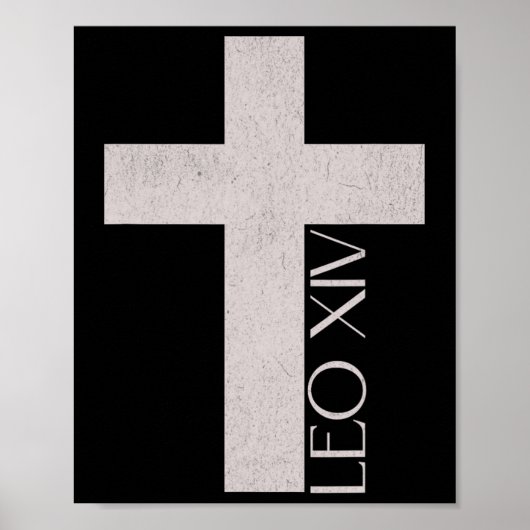 Paus Leon XIV Poster (Voorkant)