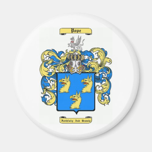 paus magneet (Voorkant)