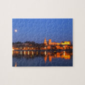 Paus Palace in Avignon en de Rijn in Legpuzzel (Horizontaal)