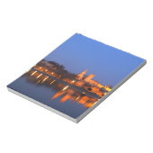 Paus Palace in Avignon en de Rijn in Notitieblok (Linkerzijde)