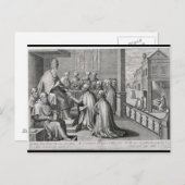 Paus Paul III Briefkaart (Voorkant / Achterkant)