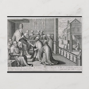 Paus Paul III Briefkaart