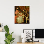 paus Paul III en zijn Nephews, 1545 Poster (Thuiskantoor)