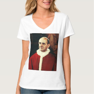 Paus Paulus VI, hoofd van de Katholieke Kerk T-shirt