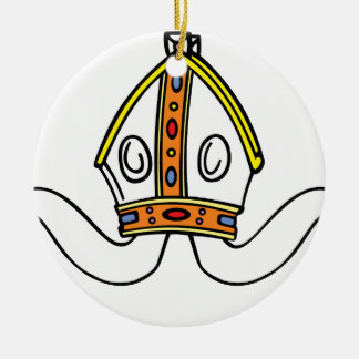 paus pet keramisch ornament