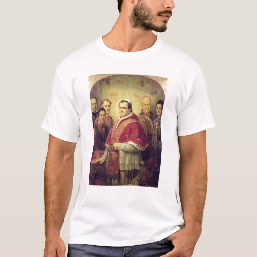 Paus Pius IX 1847 T-shirt (Voorkant)