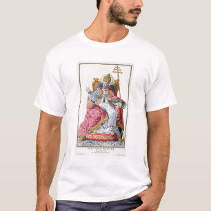 Paus Pius VI (1717-99) uit de Receuil des Estampes T-shirt