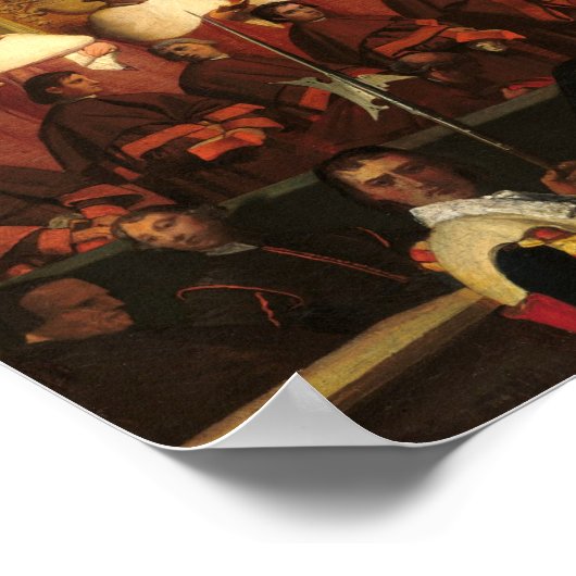 Paus Pius VI - Jean-Auguste - Ingres Fine Art Poster (Hoek)