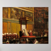 Paus Pius VI - Jean-Auguste - Ingres Fine Art Poster (Voorkant)