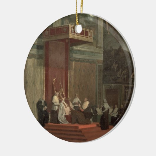 Paus Pius VII (Luigi Barnaba Chiaramonti) (1742-18 Keramisch Ornament (Links)