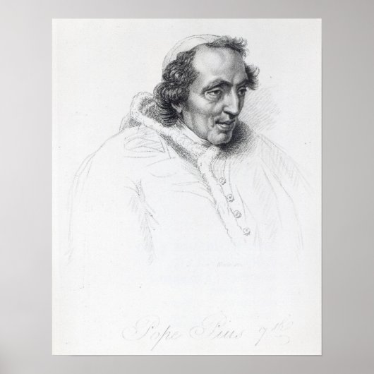 Paus Pius VII Poster (Voorkant)