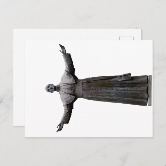 Paus Pius XII Briefkaart (Voorkant / Achterkant)